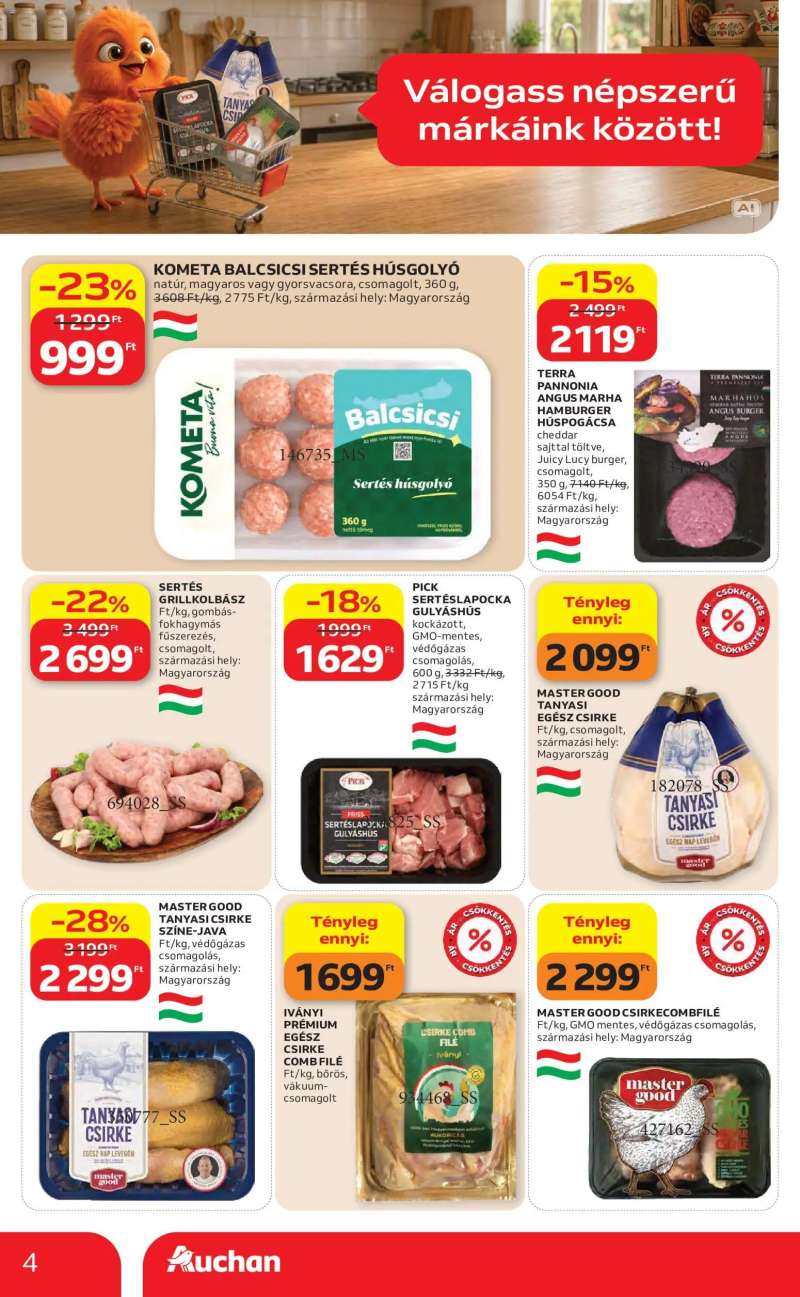 Auchan Auchan Kedvenc Márkáink 4 oldal