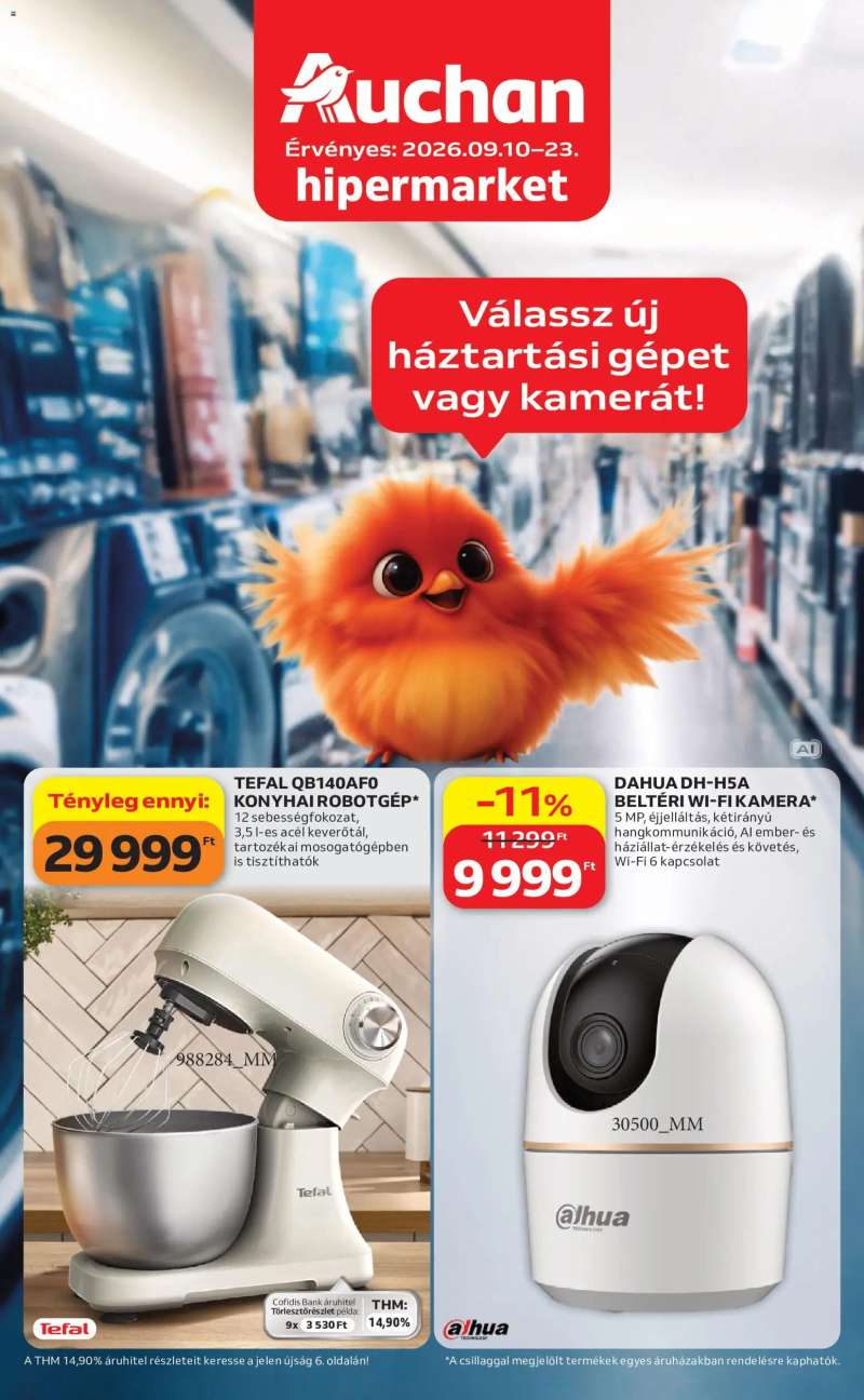 Auchan Auchan Kéthetes Elektronikai ajánlatok 1 oldal