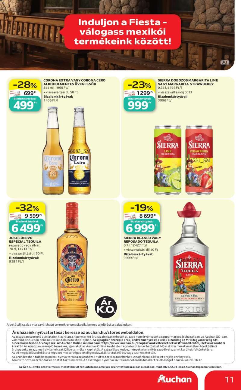 Auchan Auchan Nemzetközi konyha ajánlatok 11 oldal
