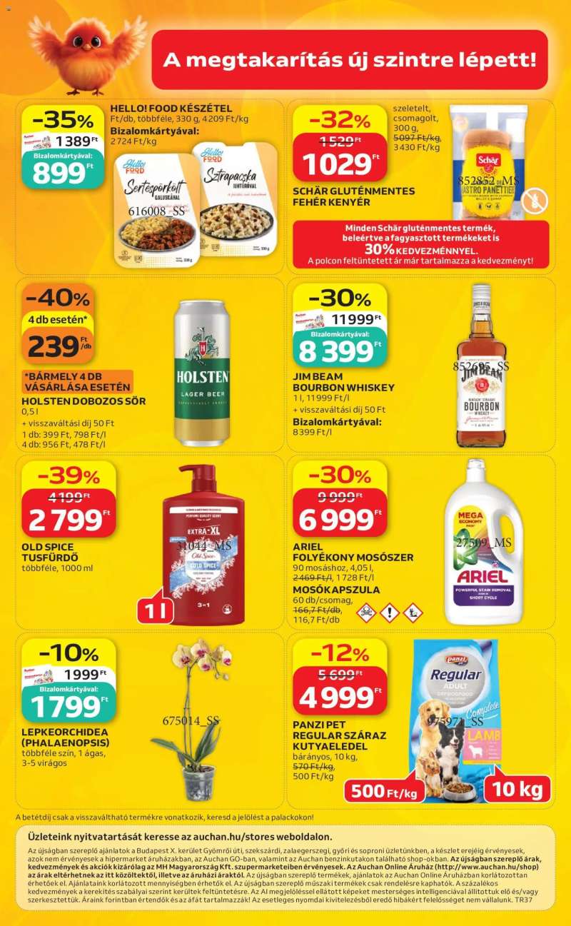 Auchan Auchan Szupermarket akciós újság 12 oldal