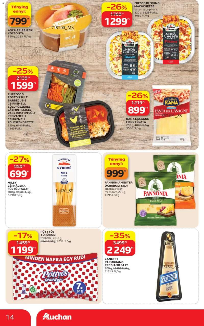 Auchan Auchan akciós újság 14 oldal