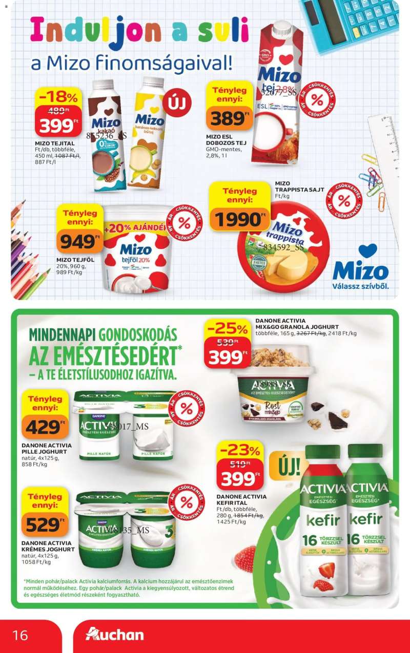 Auchan Auchan akciós újság 16 oldal