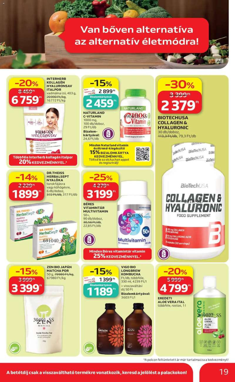 Auchan Auchan akciós újság 19 oldal