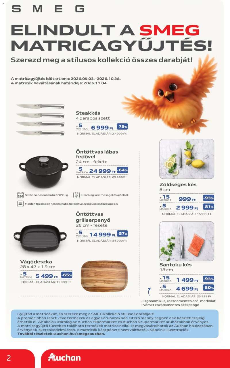 Auchan Auchan akciós újság 2 oldal