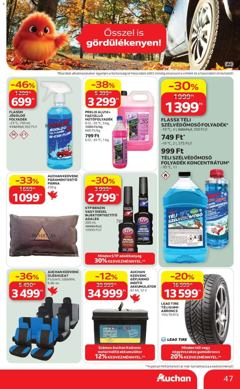 Auchan Auchan akciós újság 47 oldal