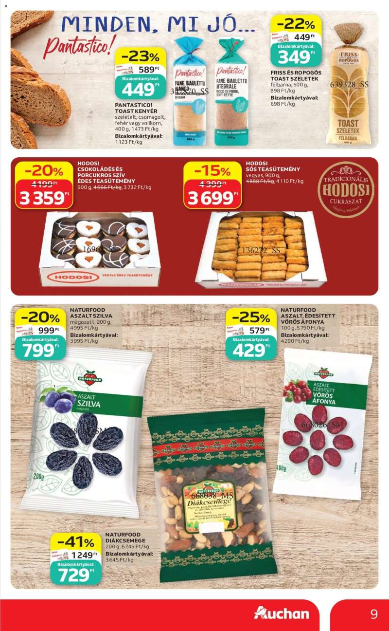 Auchan Auchan akciós újság 9 oldal