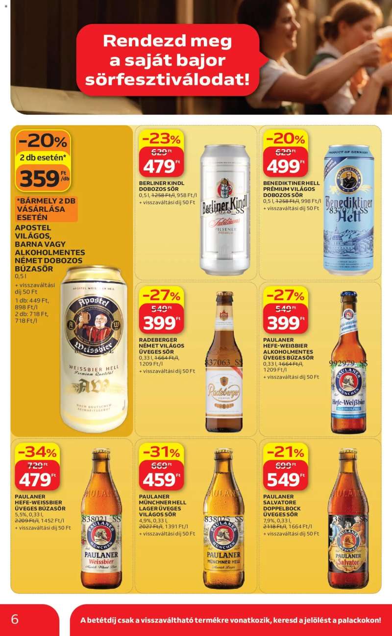 Auchan Auchan Bajor sorfesztival ajánlatok 6 oldal