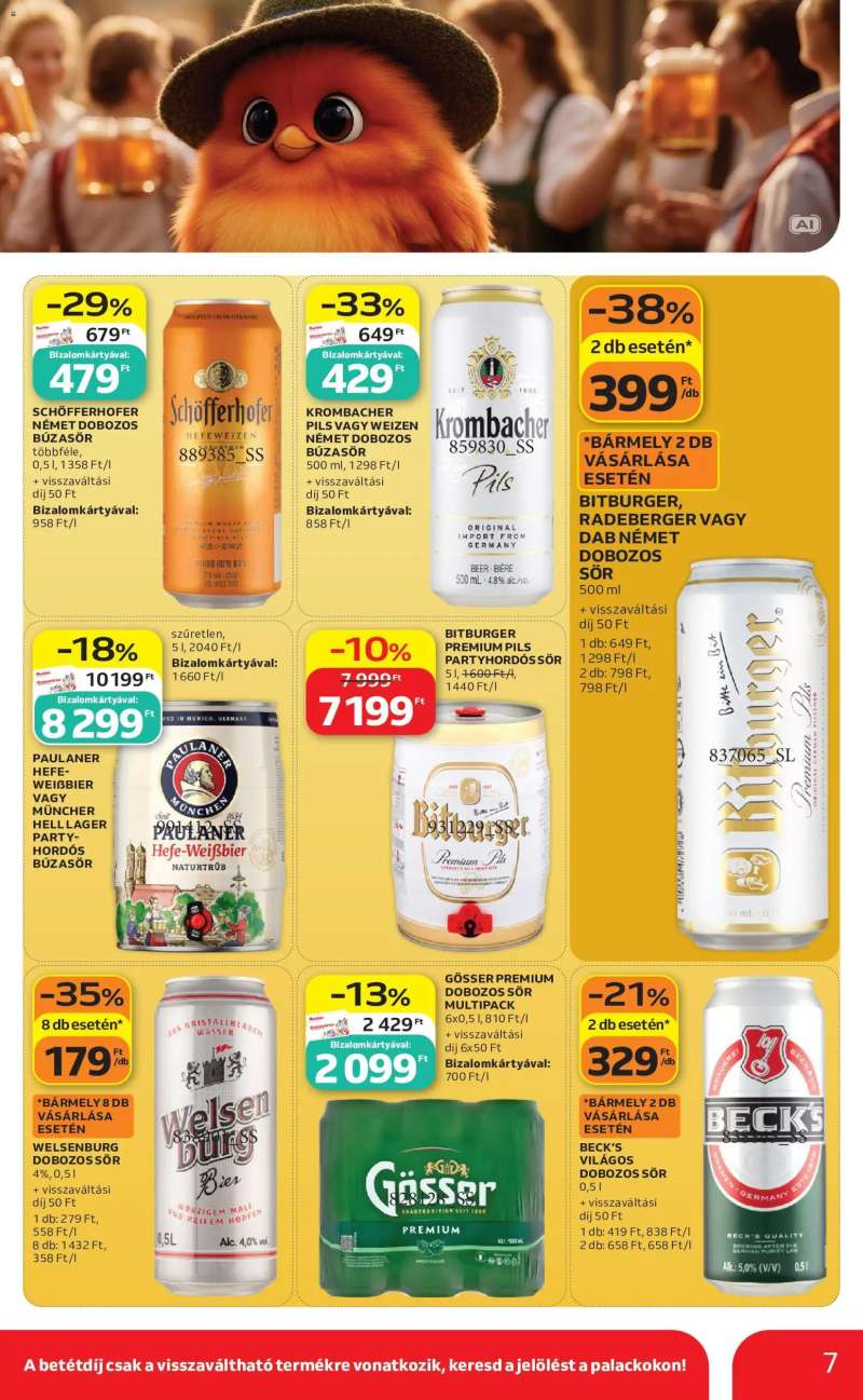 Auchan Auchan Bajor sorfesztival ajánlatok 7 oldal
