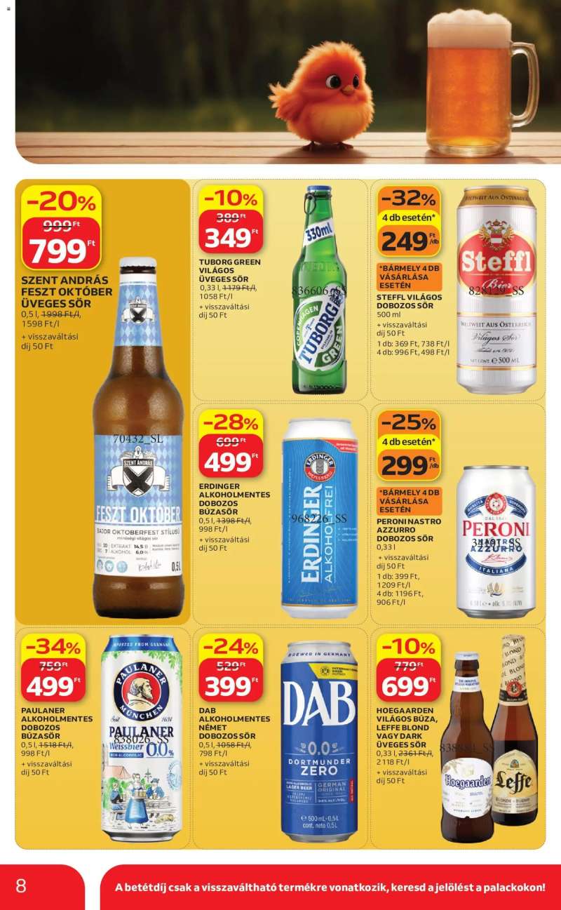 Auchan Auchan Bajor sorfesztival ajánlatok 8 oldal