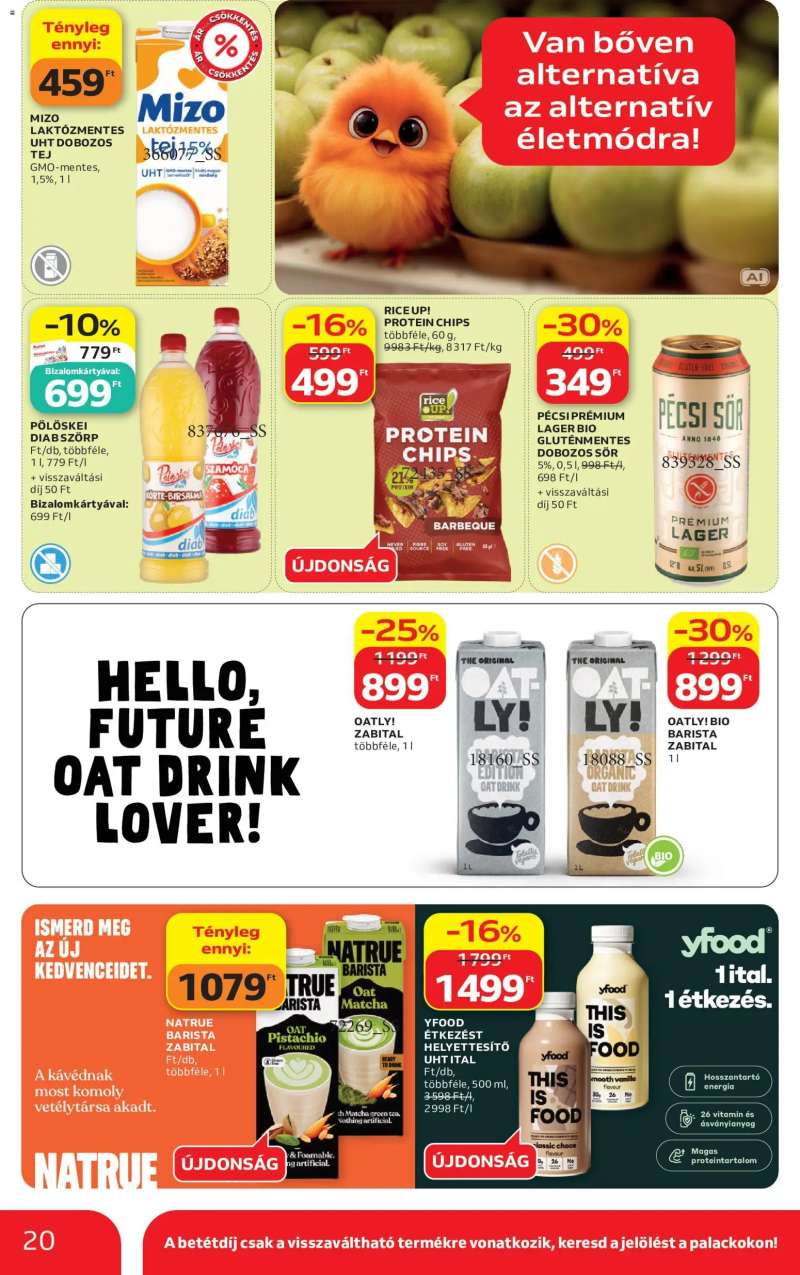 Auchan Auchan Szupermarket akciós újság 20 oldal
