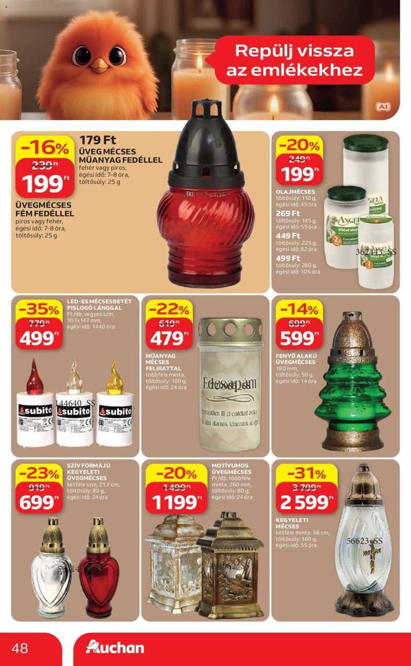 Auchan Auchan Szupermarket akciós újság 48 oldal