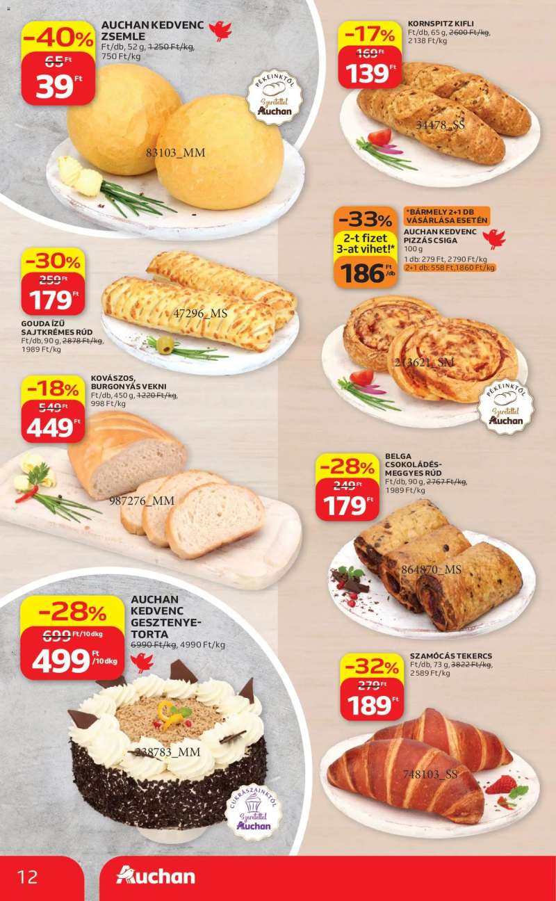 Auchan Auchan akciós újság 12 oldal