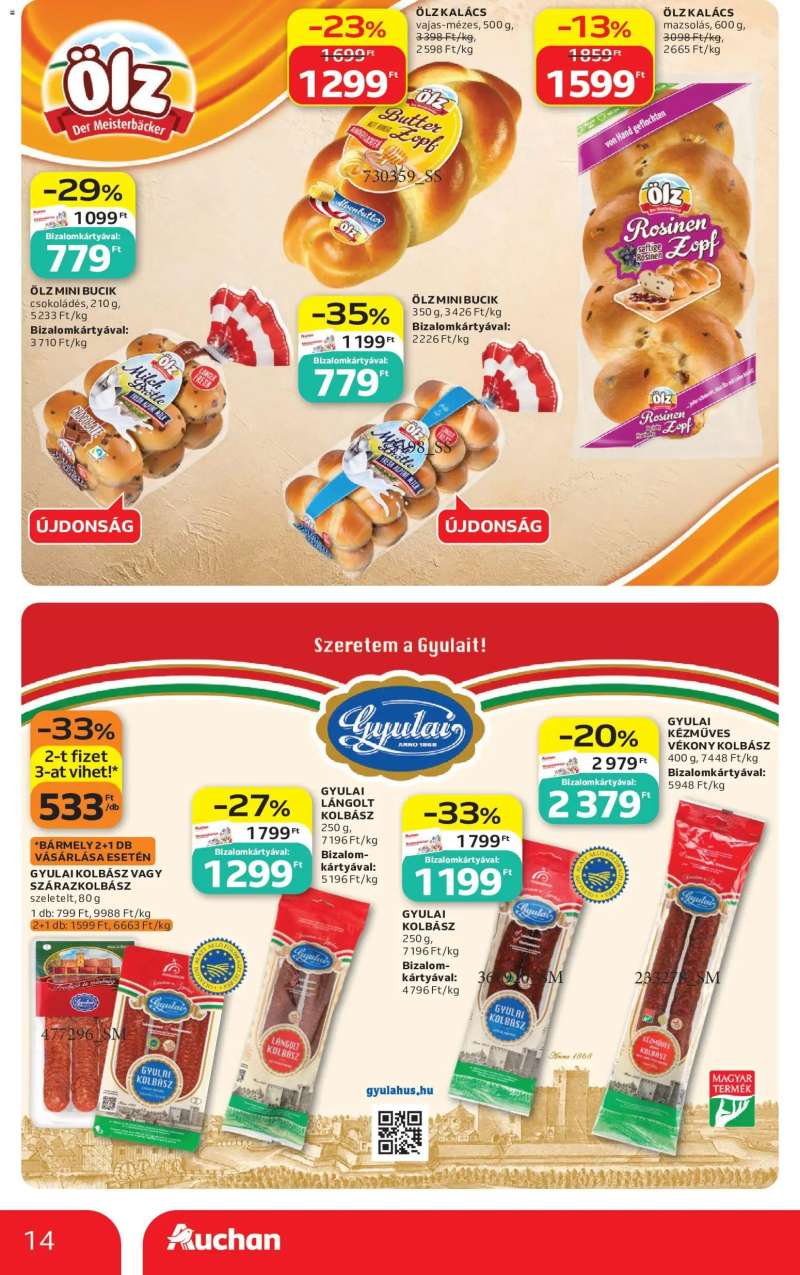 Auchan Auchan akciós újság 14 oldal