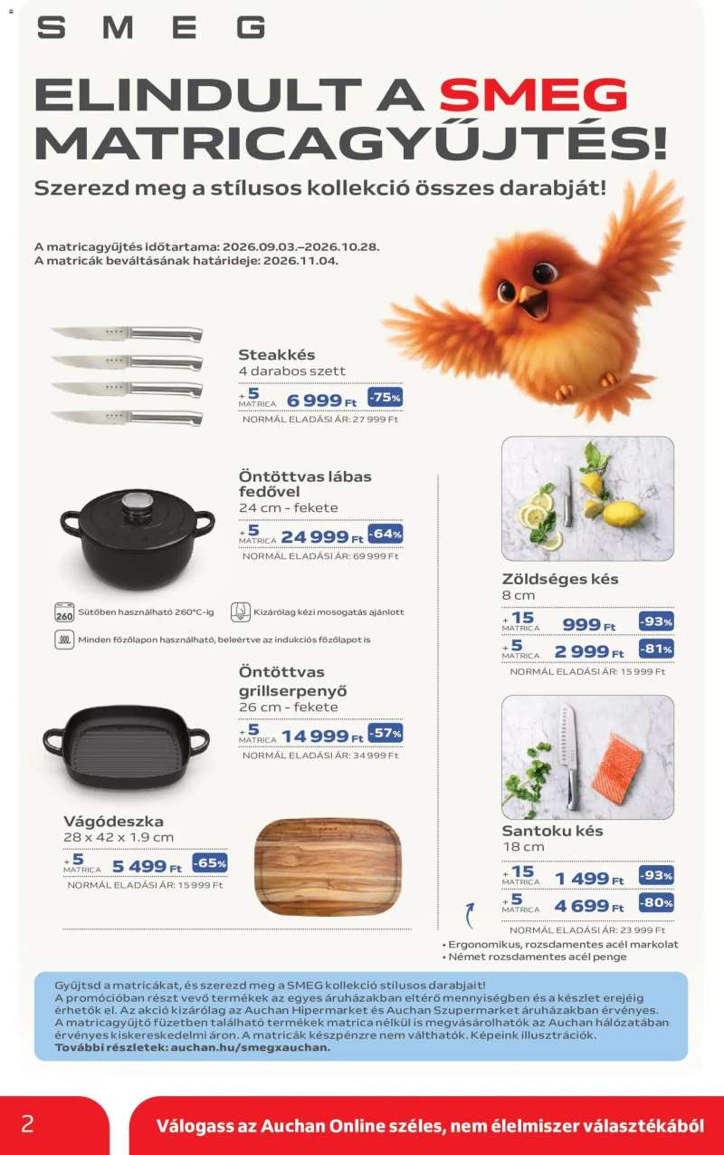 Auchan Auchan akciós újság 2 oldal