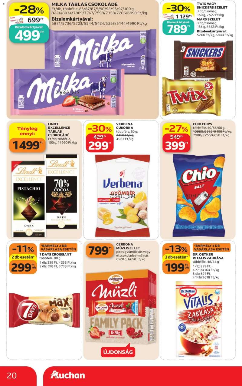 Auchan Auchan akciós újság 20 oldal