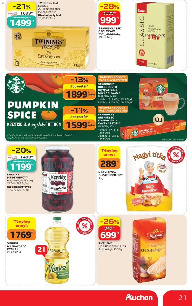Auchan Auchan akciós újság 21 oldal