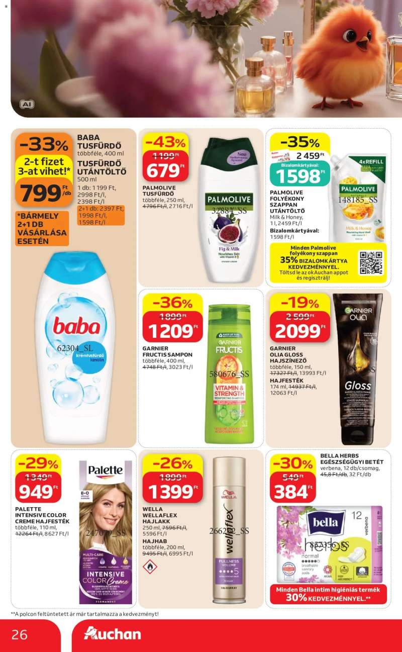 Auchan Auchan akciós újság 26 oldal