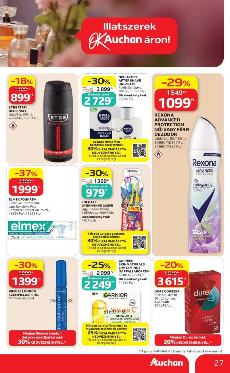 Auchan Auchan akciós újság 27 oldal