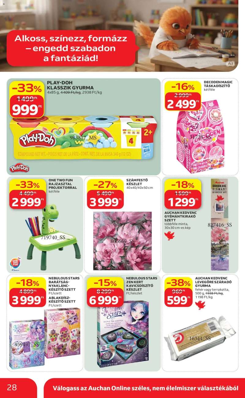 Auchan Auchan akciós újság 28 oldal