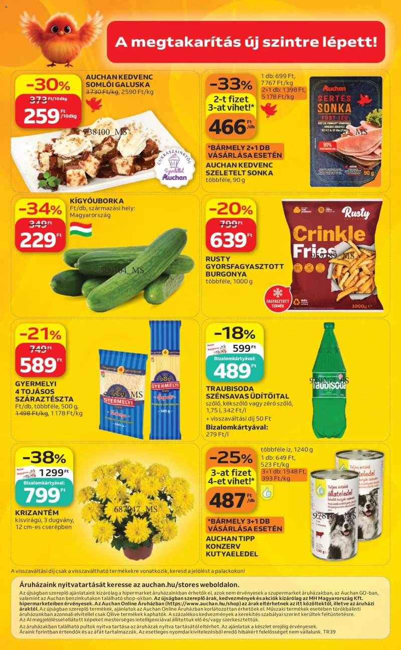 Auchan Auchan akciós újság 32 oldal