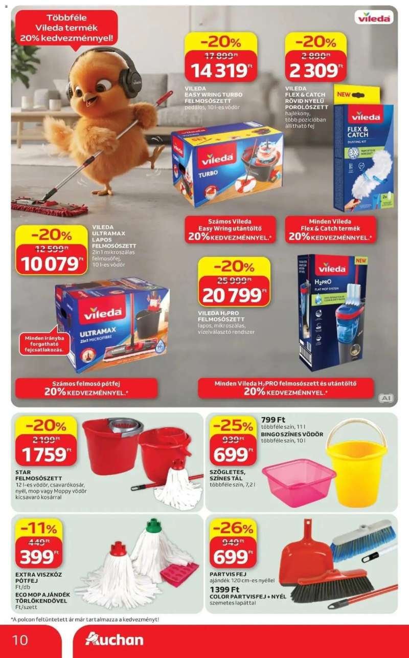 Auchan Auchan akciós újság Fót 10 oldal