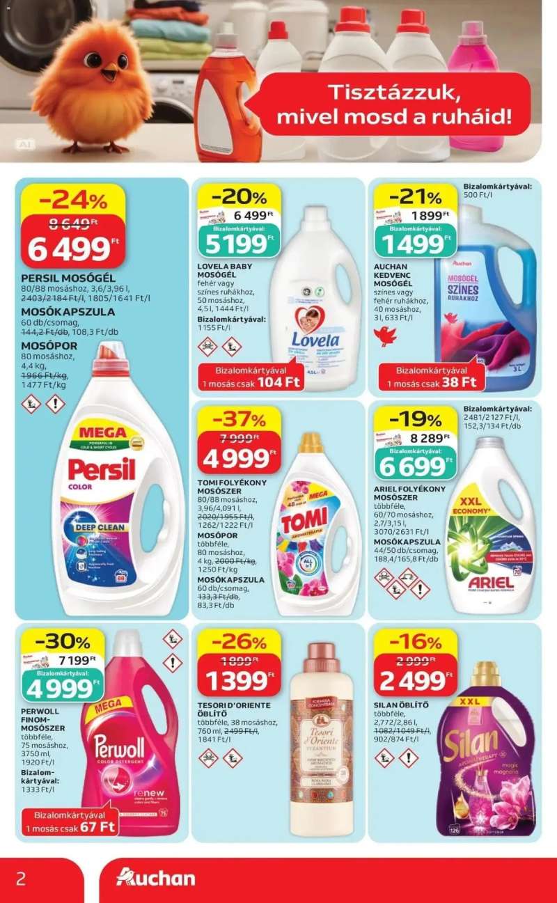 Auchan Auchan akciós újság Fót 2 oldal