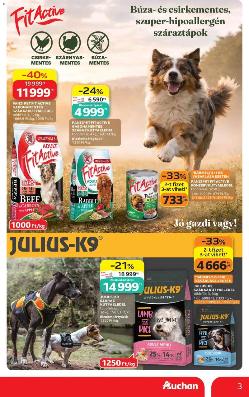 Auchan Auchan Állatvilág ajánlatok 3 oldal