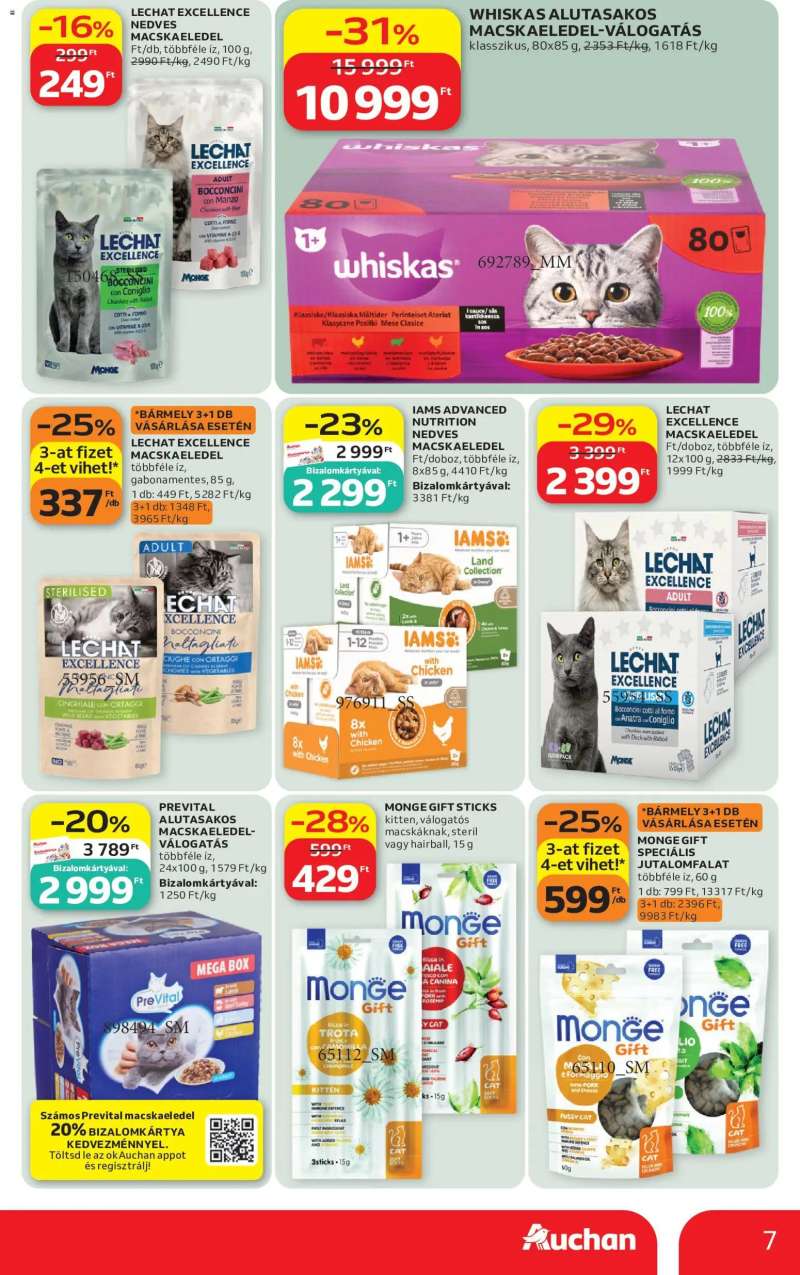 Auchan Auchan Állatvilág ajánlatok 7 oldal