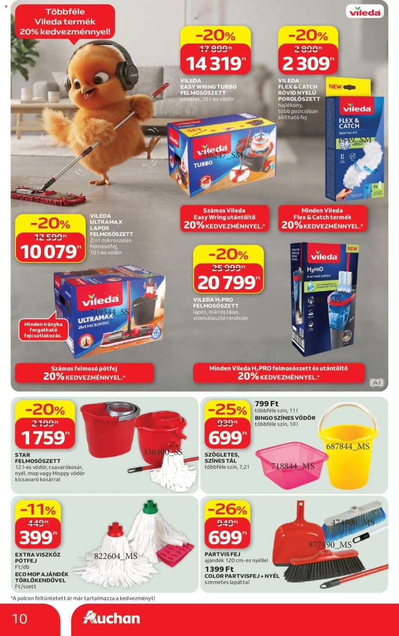 Auchan Auchan Őszi nagytakarítás 10 oldal