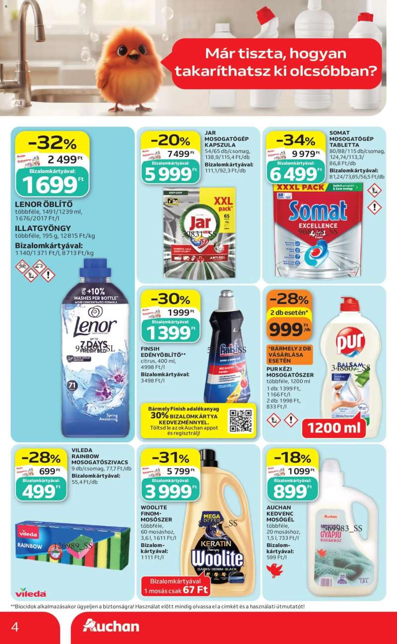 Auchan Auchan Őszi nagytakarítás 4 oldal