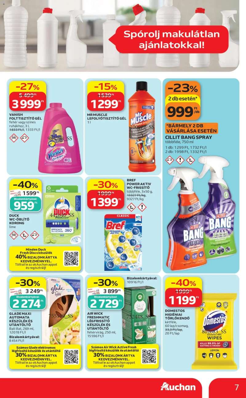 Auchan Auchan Őszi nagytakarítás 7 oldal