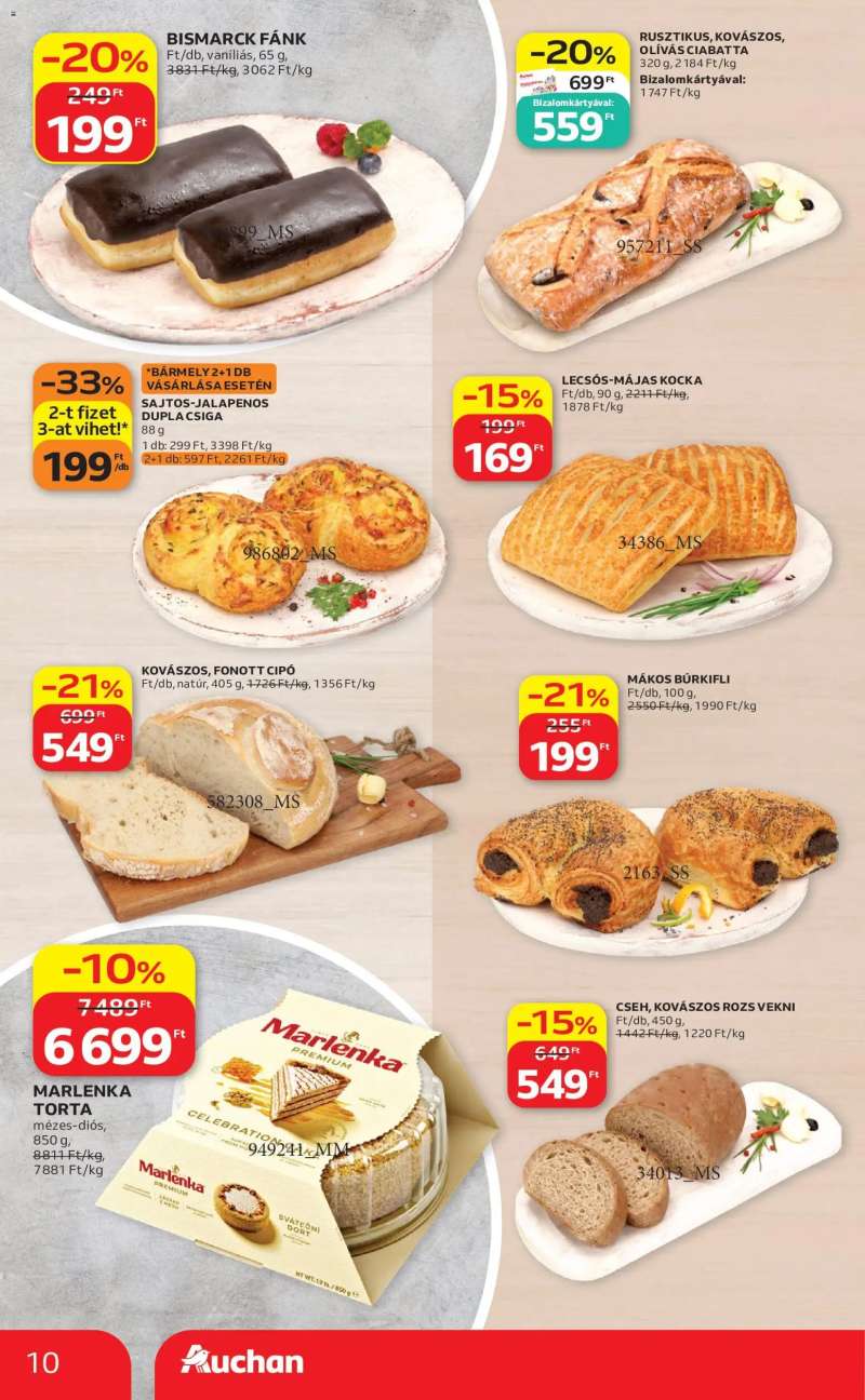 Auchan Auchan akciós újság 10 oldal