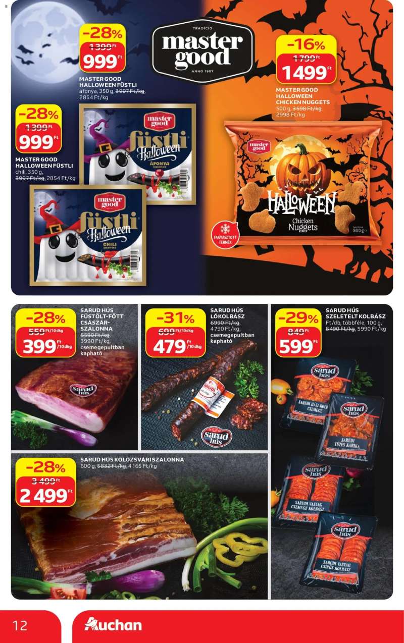 Auchan Auchan akciós újság 12 oldal