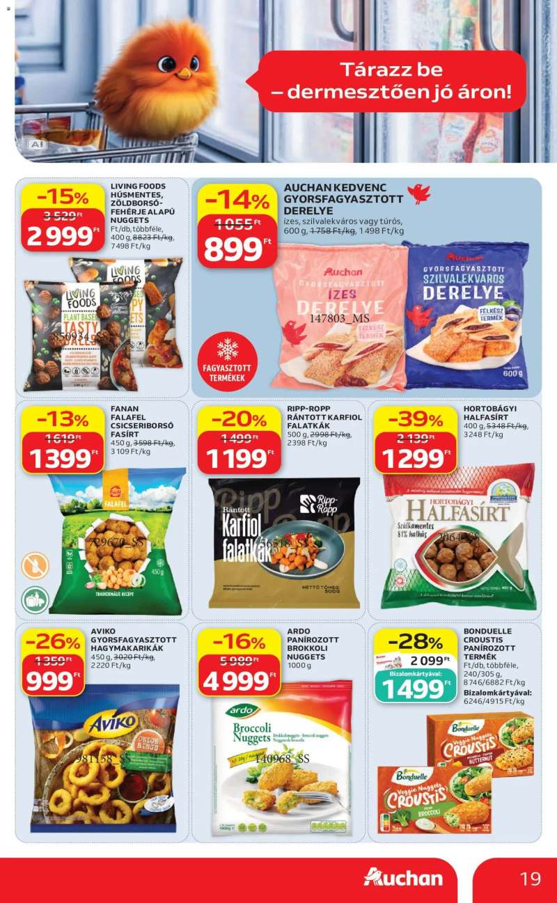 Auchan Auchan akciós újság 19 oldal