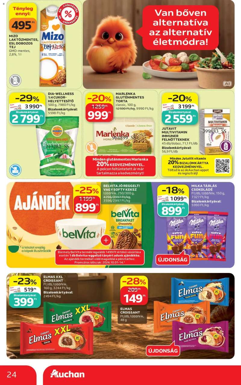 Auchan Auchan akciós újság 24 oldal