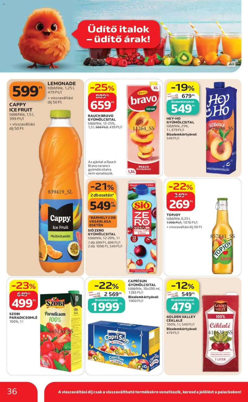 Auchan Auchan akciós újság 36 oldal