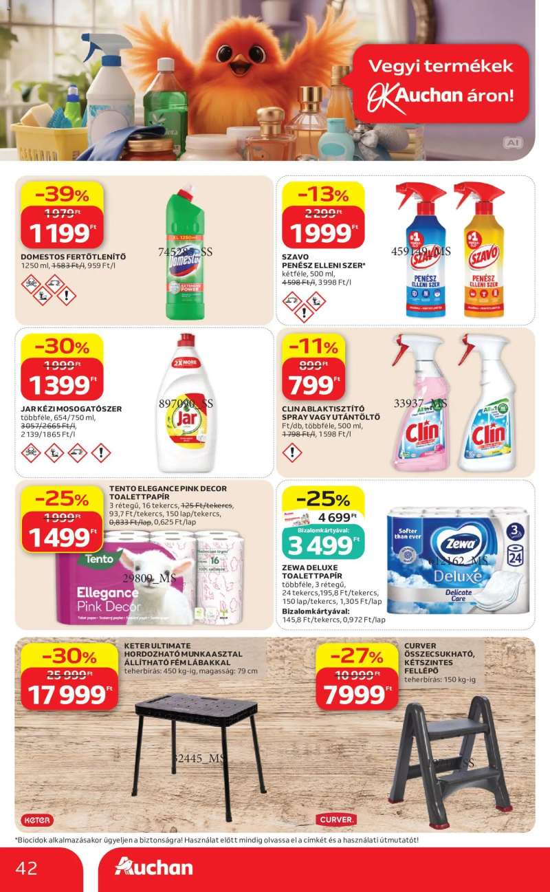 Auchan Auchan akciós újság 42 oldal