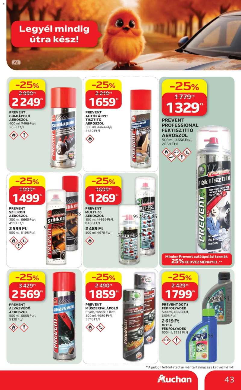 Auchan Auchan akciós újság 43 oldal