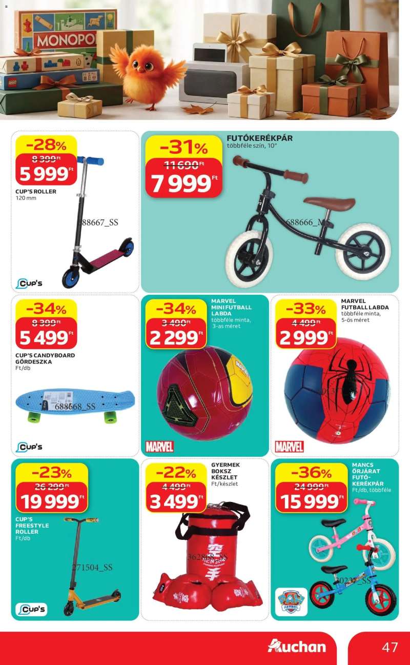 Auchan Auchan akciós újság 47 oldal
