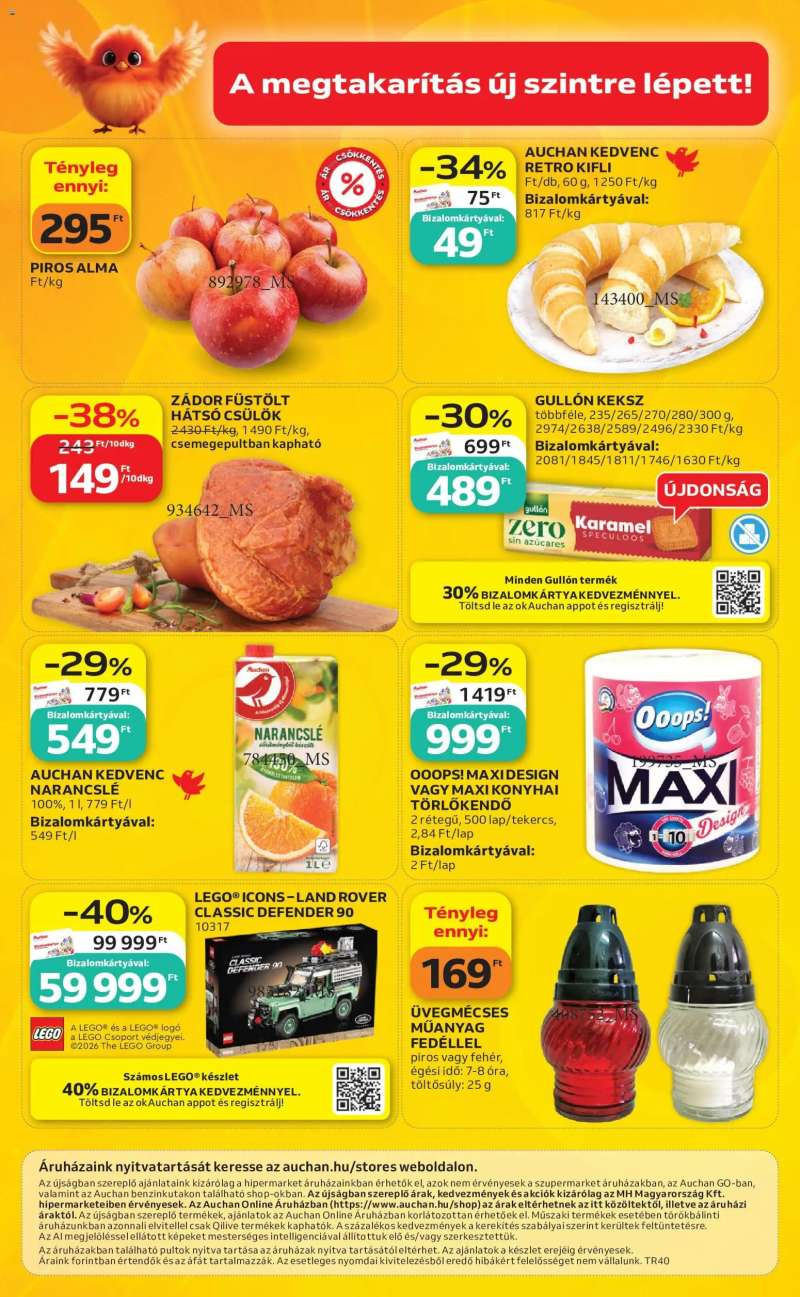 Auchan Auchan akciós újság 48 oldal