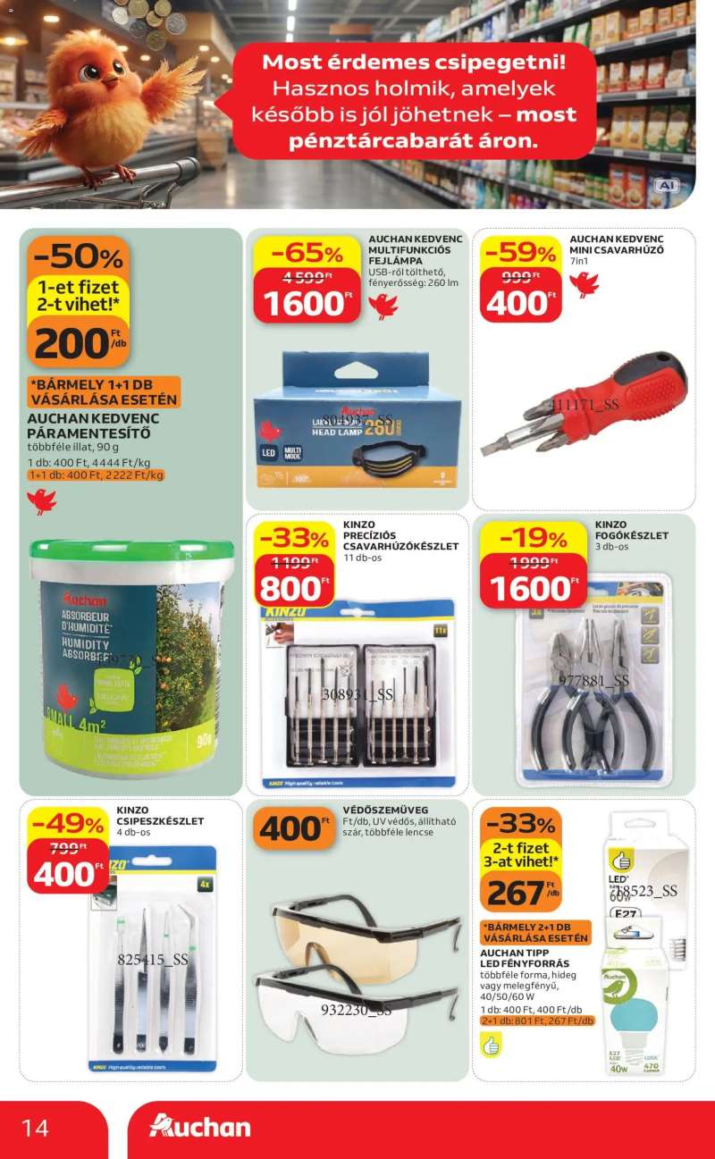 Auchan Auchan Filléres ajánlatok 14 oldal
