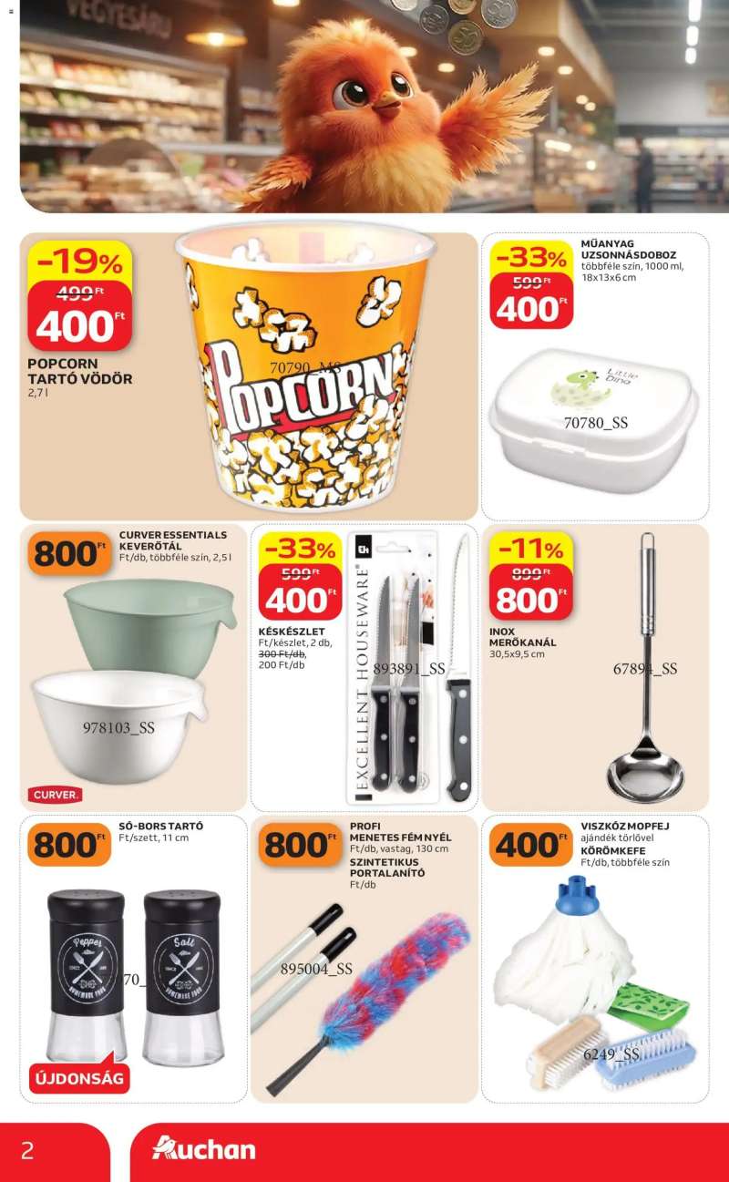 Auchan Auchan Filléres ajánlatok 2 oldal