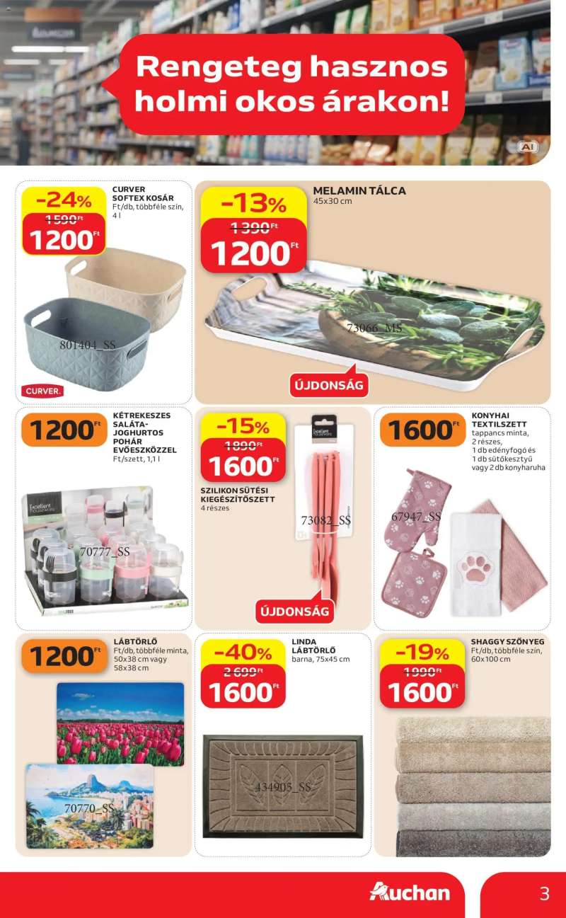 Auchan Auchan Filléres ajánlatok 3 oldal