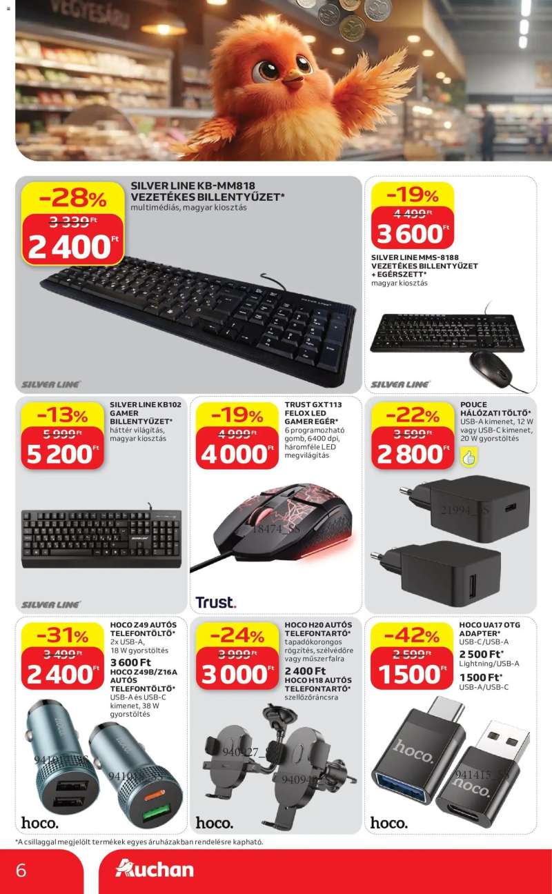 Auchan Auchan Filléres ajánlatok 6 oldal