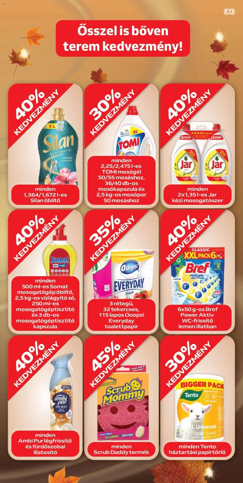 Auchan Auchan Őszi kuponnapok 3 oldal
