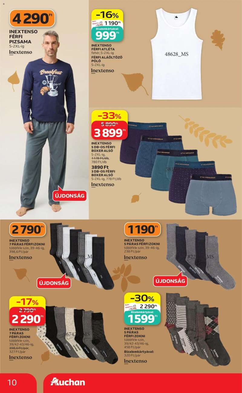 Auchan Auchan Őszi ruha ajánlatok 10 oldal