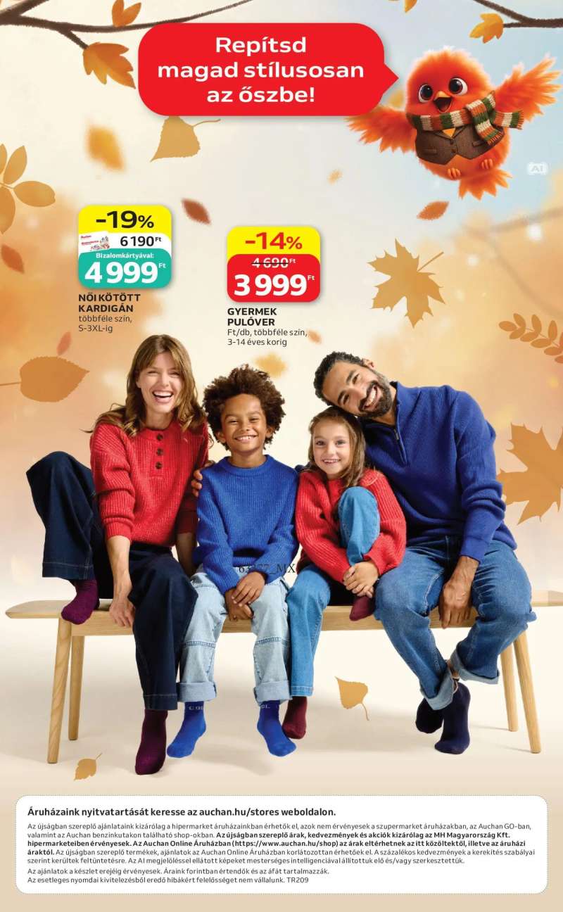 Auchan Auchan Őszi ruha ajánlatok 12 oldal