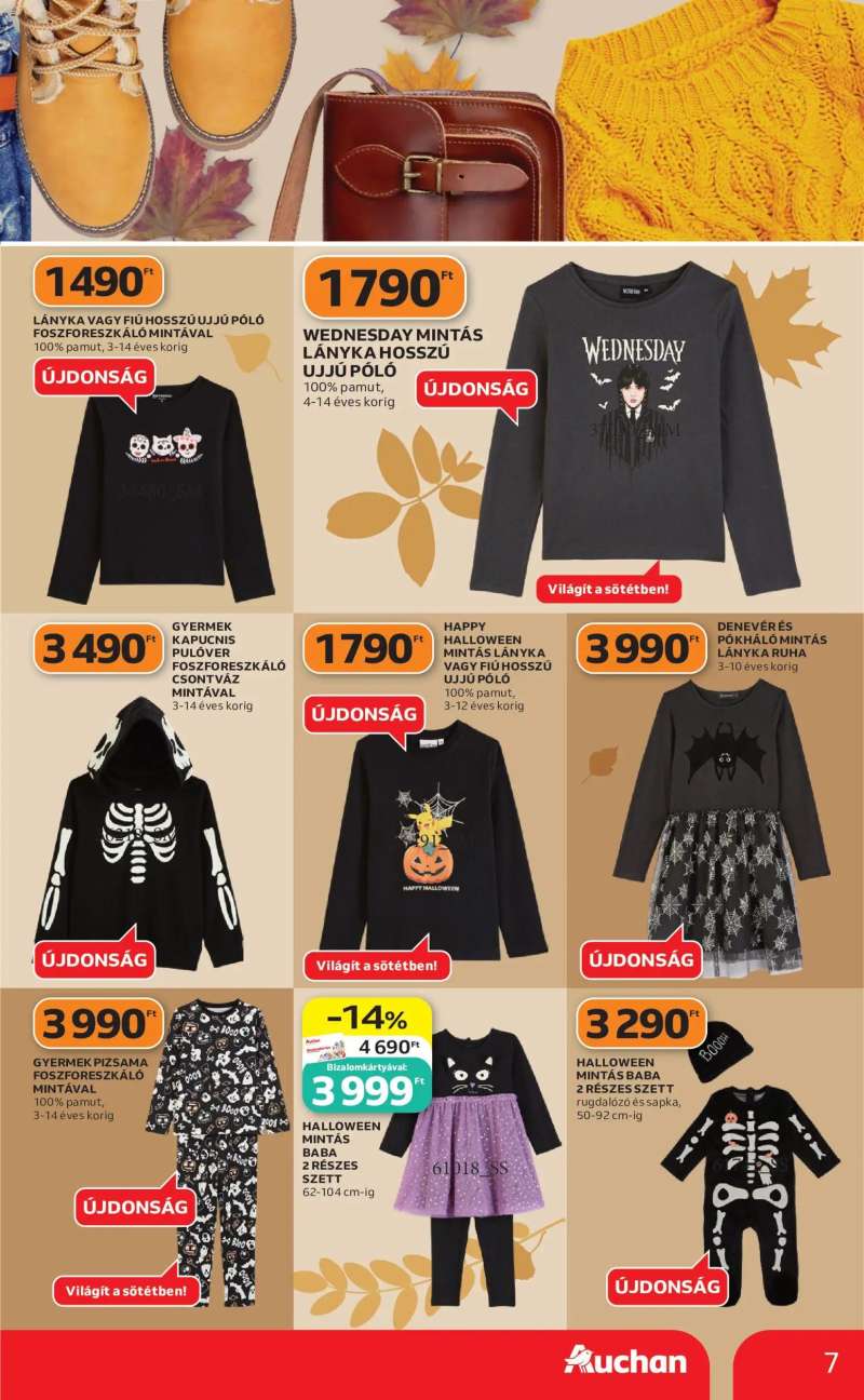 Auchan Auchan Őszi ruha ajánlatok 7 oldal