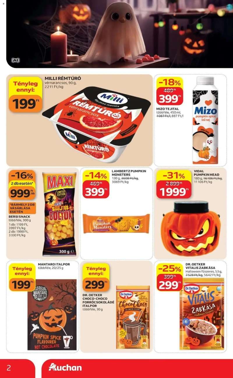 Auchan Auchan akciós újság Kecskemét 2 oldal