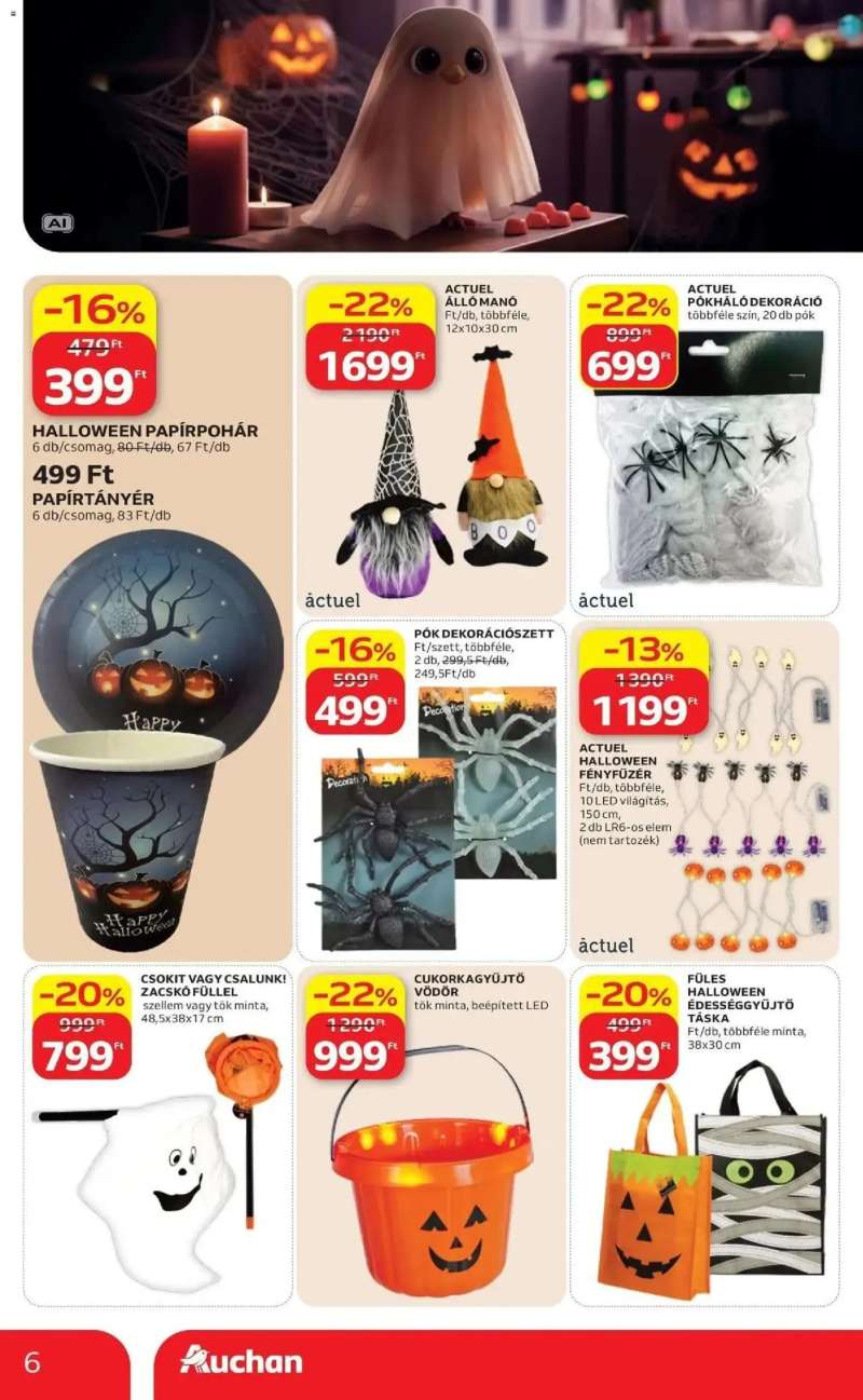 Auchan Auchan akciós újság Kecskemét 6 oldal